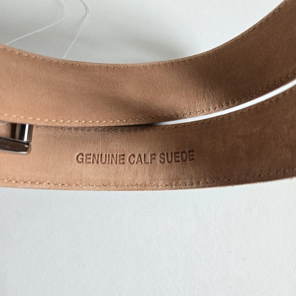 New Peter Millar Crown Crafted Excursionist Calf Suede Belt MF23XA07 Size 38 NWT - Picture 11 of 11